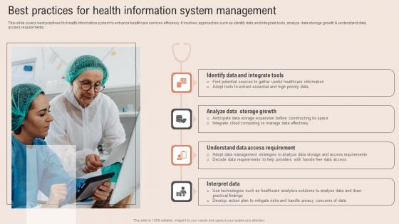 Best Practices Health Healthcare Information Tech To Enhance Medical Facilities Clipart Pdf