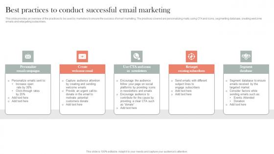 Best Practices To Conduct Successful Email Marketing Efficient Nonprofit Marketing Download Pdf Best Practices To Conduct Successful Email Marketing Efficient Nonprofit Marketing Download Pdf