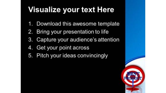 Best Product Targets PowerPoint Templates And PowerPoint Themes 1012