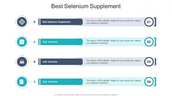 Best Selenium Supplement In Powerpoint And Google Slides Cpb