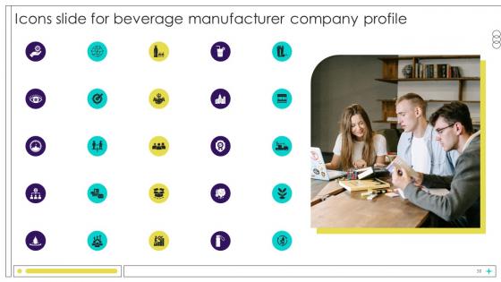 Beverage Manufacturer Company Profile Ppt Presentation CP CD V
