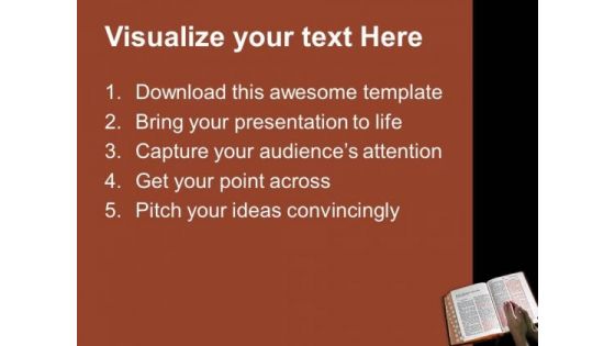 Bible Aglow Education PowerPoint Templates And PowerPoint Themes 0812