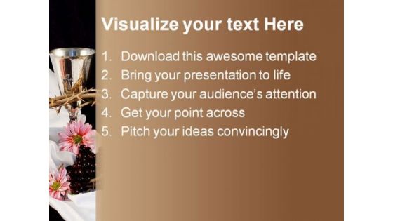Bible Religion PowerPoint Template 1010