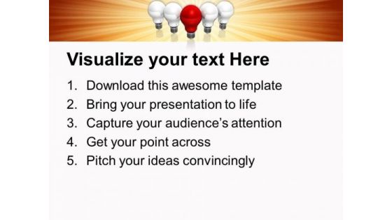 Big Idea Metaphor PowerPoint Templates And PowerPoint Themes 0812