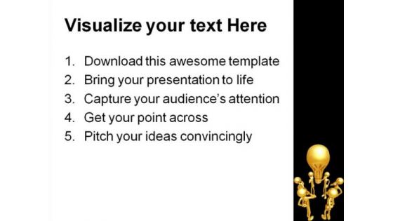 Big Idea Thinkers Business PowerPoint Templates And PowerPoint Backgrounds 0311