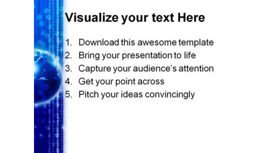 Binary Abstract Background PowerPoint Templates And PowerPoint Backgrounds 0311