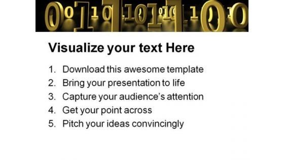 Binary Abstract Business PowerPoint Templates And PowerPoint Backgrounds 0411