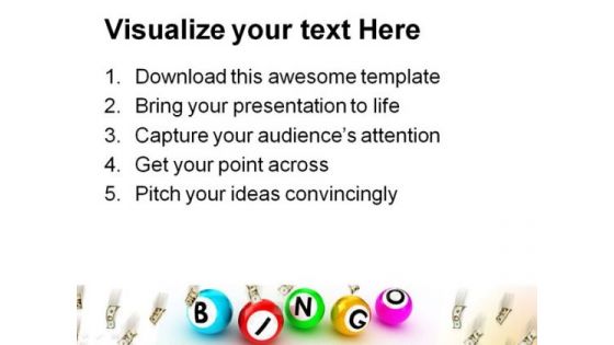 Bingo Sports PowerPoint Templates And PowerPoint Backgrounds 0211