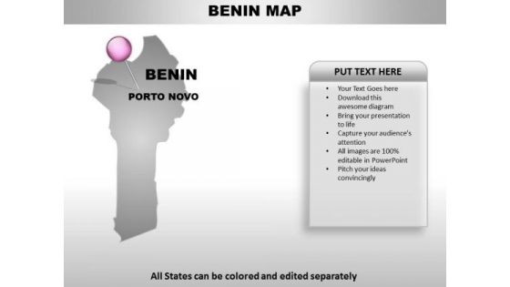 Binin Country PowerPoint Maps