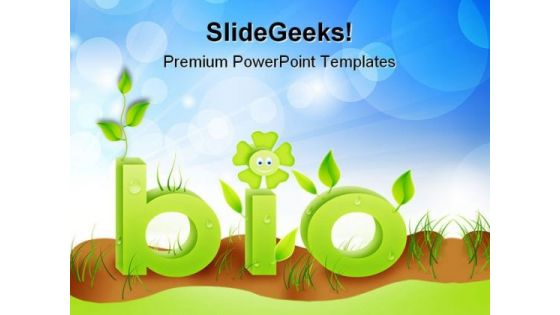 Bio Green Environment PowerPoint Templates And PowerPoint Backgrounds 0511