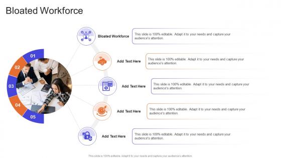 Bloated Workforce In Powerpoint And Google Slides Cpb