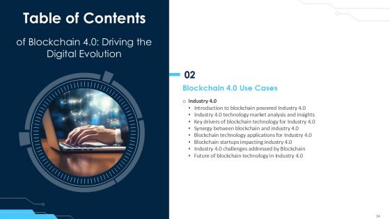 Blockchain 4 0 Driving the Digital Evolution PPT Example BCT CD V