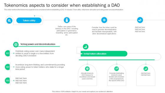 Blockchain Basics Understanding Tokenomics Aspects To Consider When Ppt Slides BCT SS V