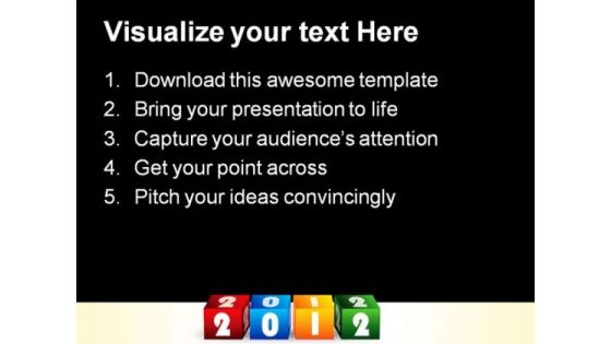 Blocks 2012 Abstract PowerPoint Templates And PowerPoint Backgrounds 1211