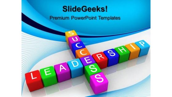 Blocks Leadership Shapes PowerPoint Templates And PowerPoint Themes 0512 Blocks Leadership Shapes PowerPoint Templates And PowerPoint Themes 0512