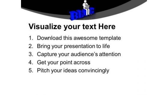 Blog Writting Is New Identity Technology Theme PowerPoint Templates Ppt Backgrounds For Slides 0413