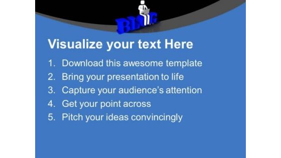 Blog Writting Is New Identity Technology Theme PowerPoint Templates Ppt Backgrounds For Slides 0413