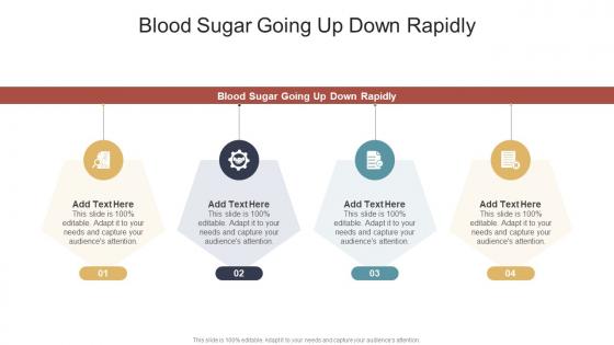Blood Sugar Going Up Down Rapidly In Powerpoint And Google Slides Cpb