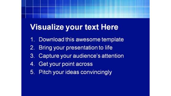 Blue Abstract Background Business PowerPoint Themes And PowerPoint Slides 0611