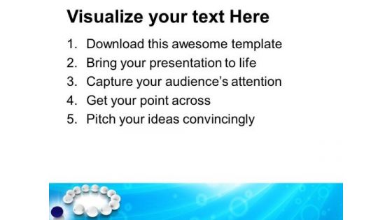 Blue Balls Standing Out From Rest PowerPoint Templates Ppt Backgrounds For Slides 0213