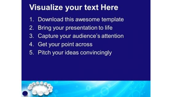 Blue Balls Standing Out From Rest PowerPoint Templates Ppt Backgrounds For Slides 0213