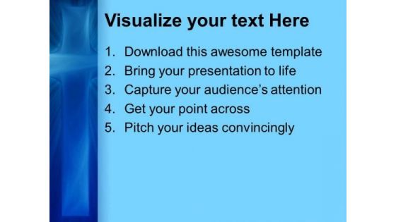 Blue Cross People PowerPoint Templates And PowerPoint Themes 0712