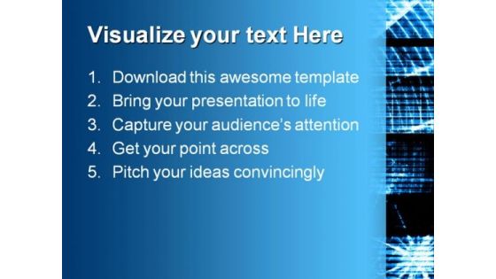 Blue Data Research Development Internet PowerPoint Templates And PowerPoint Backgrounds 0211