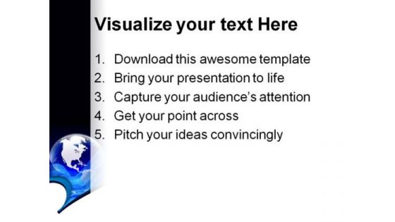 Blue Globe01 Abstract PowerPoint Themes And PowerPoint Slides 0311