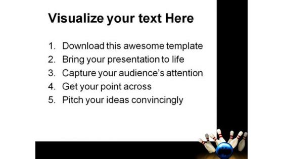 Blue Hit Shapes PowerPoint Themes And PowerPoint Slides 0511