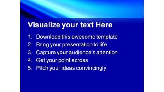 Blue Neon Light Abstract PowerPoint Templates And PowerPoint Backgrounds 0611