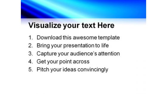 Blue Neon Light Abstract PowerPoint Themes And PowerPoint Slides 0611