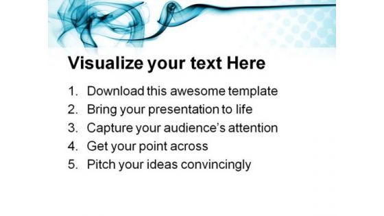 Blue Wave Abstract PowerPoint Templates And PowerPoint Backgrounds 0411