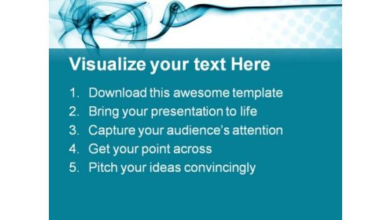 Blue Wave Abstract PowerPoint Themes And PowerPoint Slides 0411
