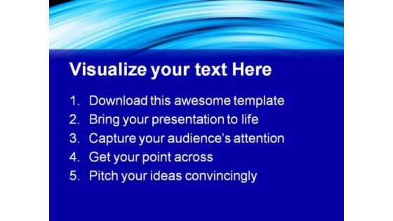 Blue Waves Abstract PowerPoint Themes And PowerPoint Slides 0411