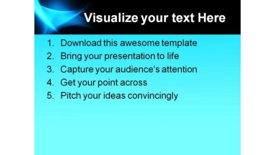 Blue Waves Abstract PowerPoint Themes And PowerPoint Slides 0511