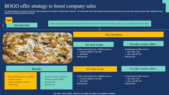 Bogo Offer Strategy To Boost Company Sales Market Expansion Tactic Graphics Pdf