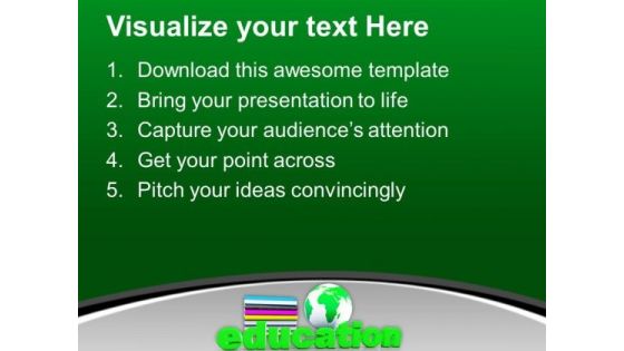 Book And Mini Global Future PowerPoint Templates Ppt Backgrounds For Slides 1212