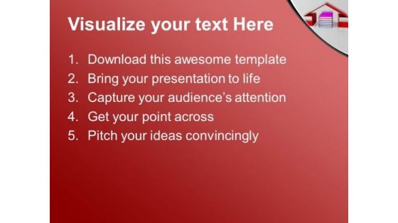 Book And The House Innovative Education PowerPoint Templates Ppt Backgrounds For Slides 0313