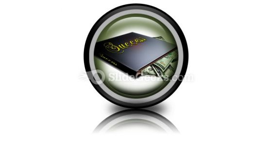 Book Of Success PowerPoint Icon Cc
