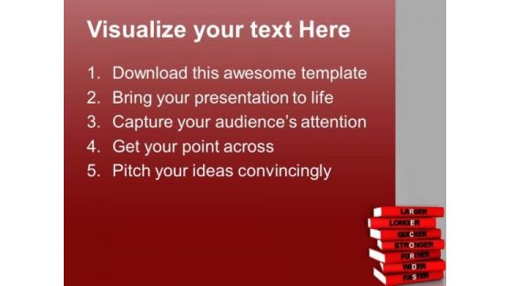 Books Make Magical World Of Reading PowerPoint Templates Ppt Backgrounds For Slides 0713