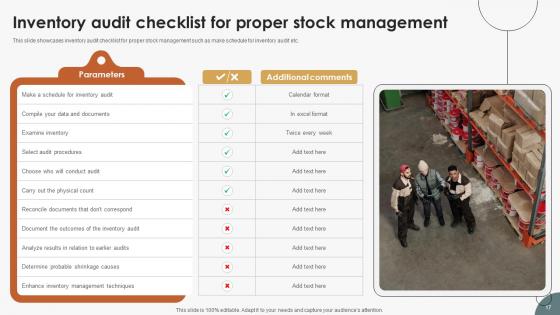 Boosting Efficiency In Inventory Auditing For Quicker Results Complete Deck
