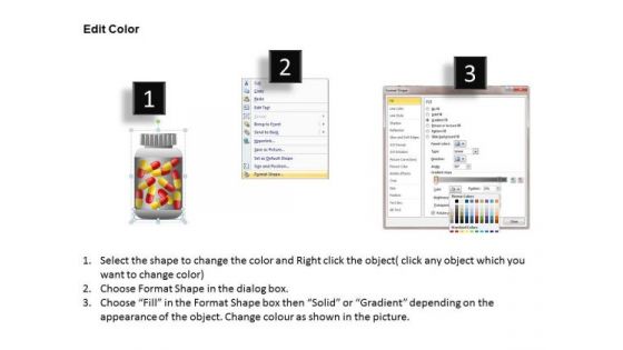 Bottle Of Pills PowerPoint Templates Editable Pills Ppt Slides