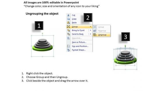 Bottom Level Steps PowerPoint Ppt Templates