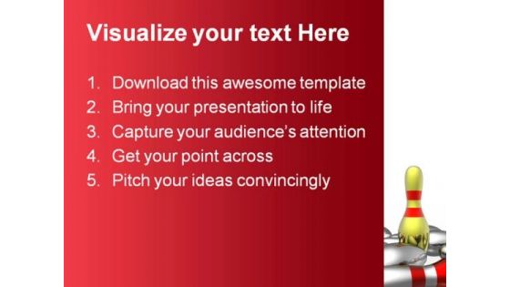 Bowling01 Sports PowerPoint Themes And PowerPoint Slides 0511