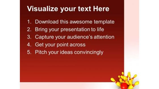 Bowling Target Success PowerPoint Templates And PowerPoint Themes 0512