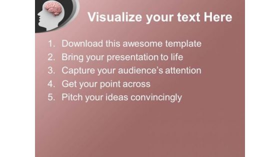 Brain Is Critically Designed PowerPoint Templates Ppt Backgrounds For Slides 0613