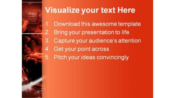 Brain Medical PowerPoint Themes And PowerPoint Slides 0411