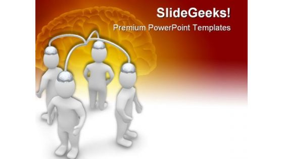 Brainstorming Business PowerPoint Themes And PowerPoint Slides 0611