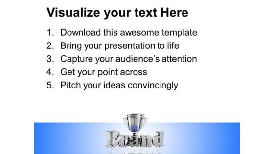 Brand Champion Achievement PowerPoint Templates And PowerPoint Themes 1012