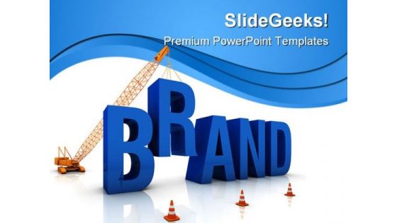 Brand Construction PowerPoint Templates And PowerPoint Backgrounds 0611